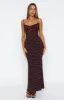 Making Decisions Maxi Dress Midnight Poppy sold by White Fox Boutique