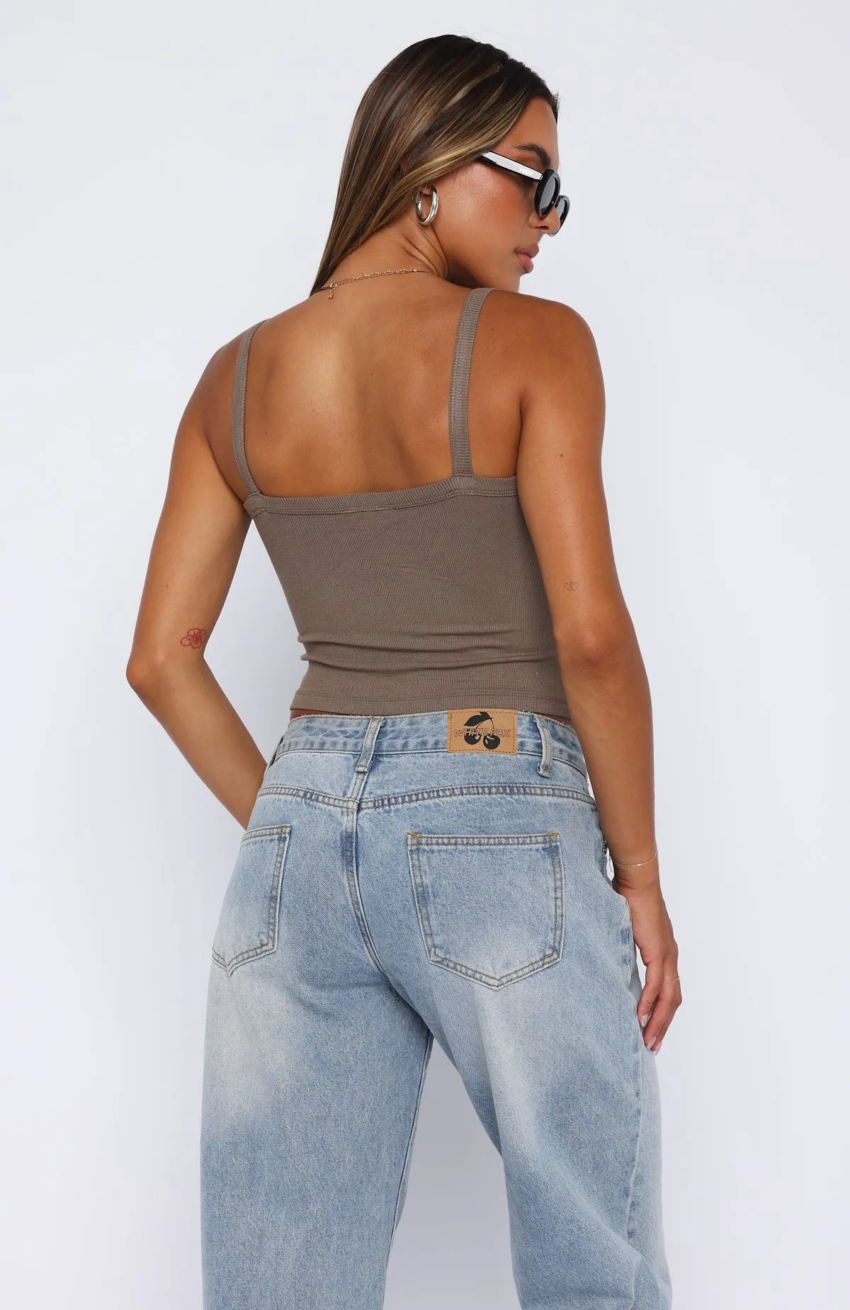 My Turn Tank Mocha sold by White Fox Boutique product image thumbnail 4