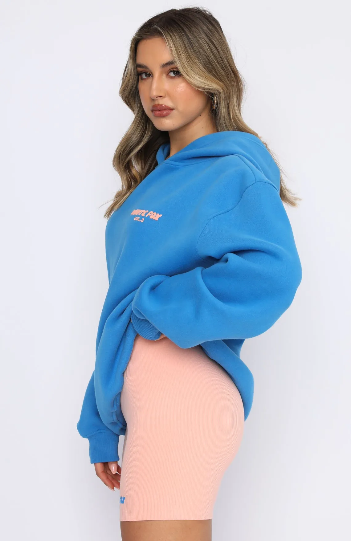 Offstage Hoodie Azure sold by White Fox Boutique product image thumbnail 3