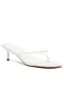 Hamptons Thong Heels White sold by White Fox Boutique