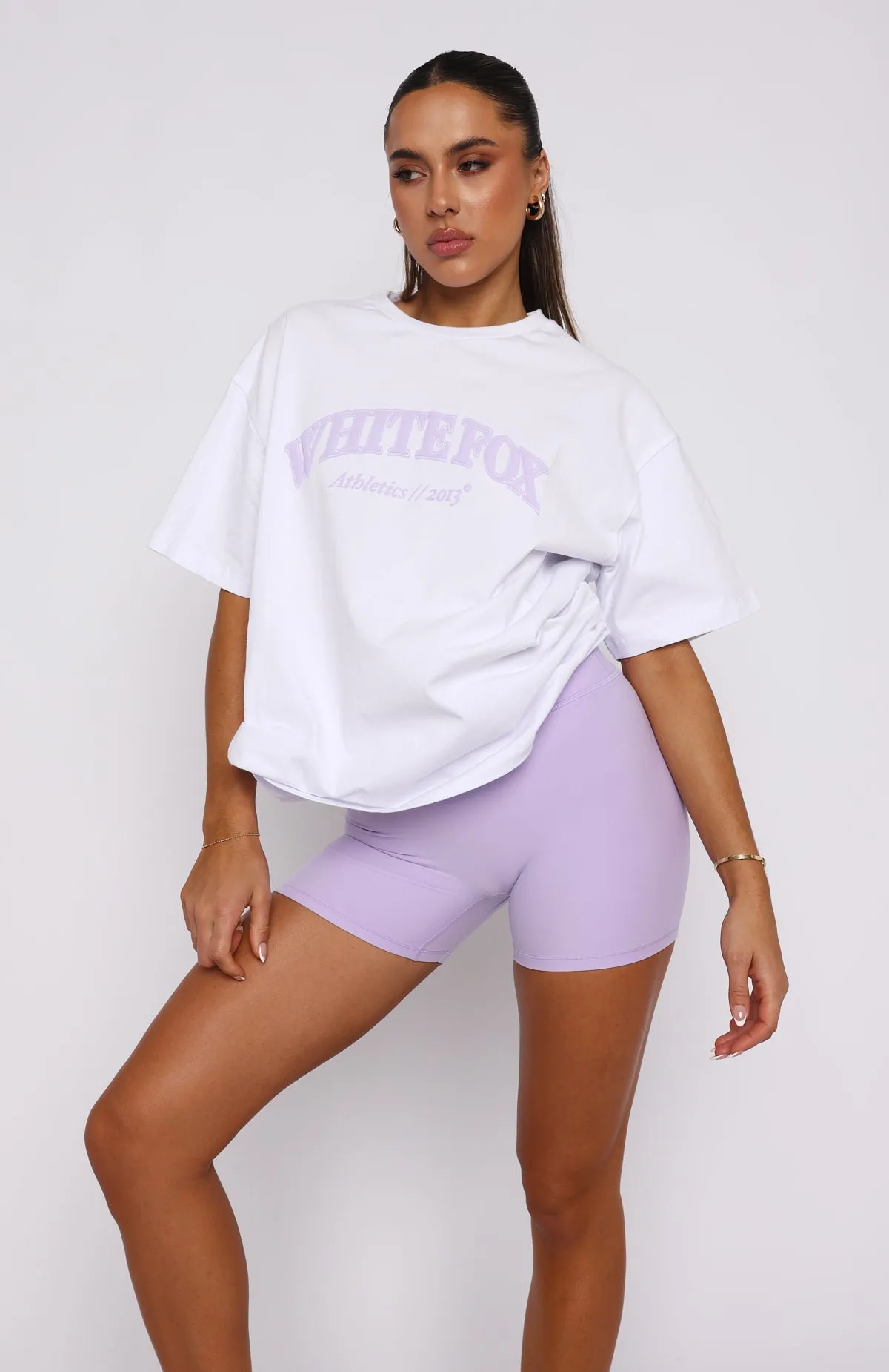 Athletics Era Oversized Tee White sold by White Fox Boutique product image thumbnail 3