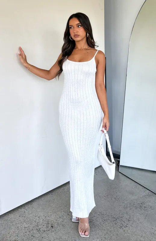 Coastline Maxi Dress Off White sold by White Fox Boutique