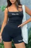 Season 7 Singlet Top Jet sold by White Fox Boutique