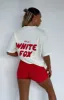 Offstage Oversized Tee Off White sold by White Fox Boutique
