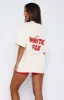 Offstage Oversized Tee Off White sold by White Fox Boutique
