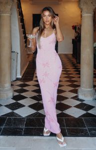 Trust Issues Maxi Dress Lilac sold by White Fox Boutique