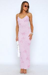 Trust Issues Maxi Dress Lilac sold by White Fox Boutique