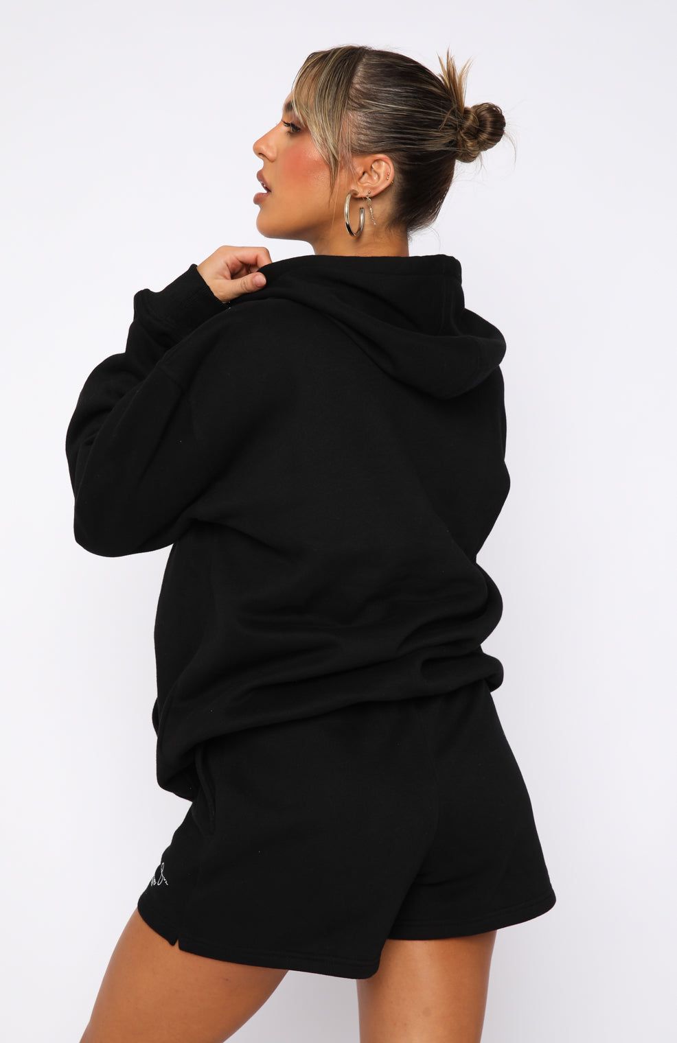 Set The Standard Hoodie Black sold by White Fox Boutique product image thumbnail 4