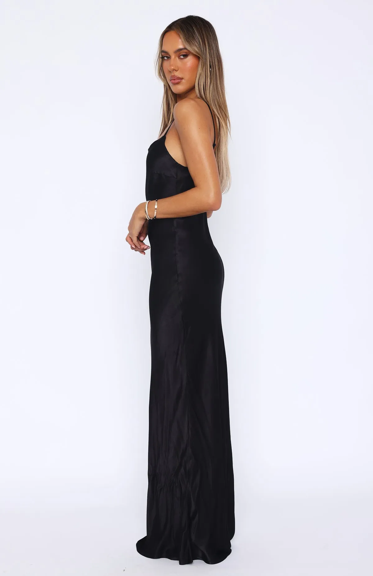 Good To Me Maxi Dress Black sold by White Fox Boutique product image thumbnail 3