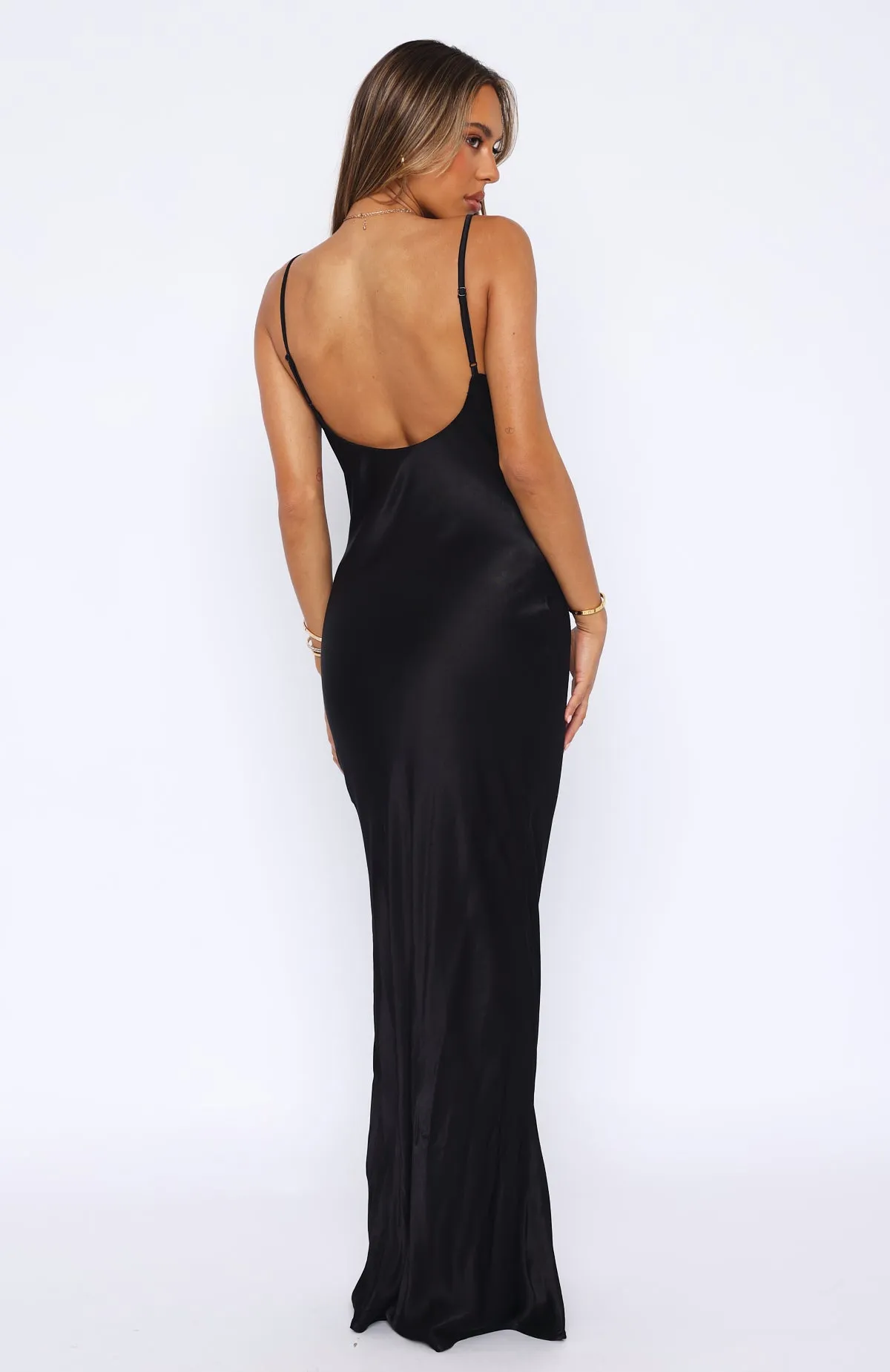 Good To Me Maxi Dress Black sold by White Fox Boutique product image thumbnail 4