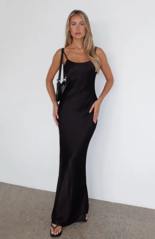 Good To Me Maxi Dress Black sold by White Fox Boutique