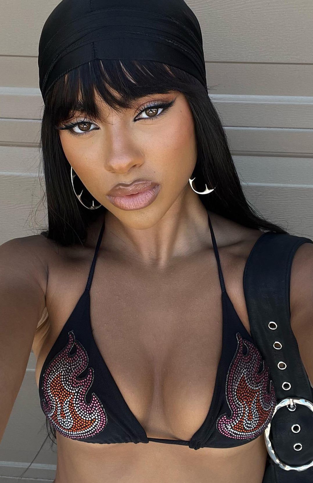 Rushing Back Crop Top Flame sold by White Fox Boutique