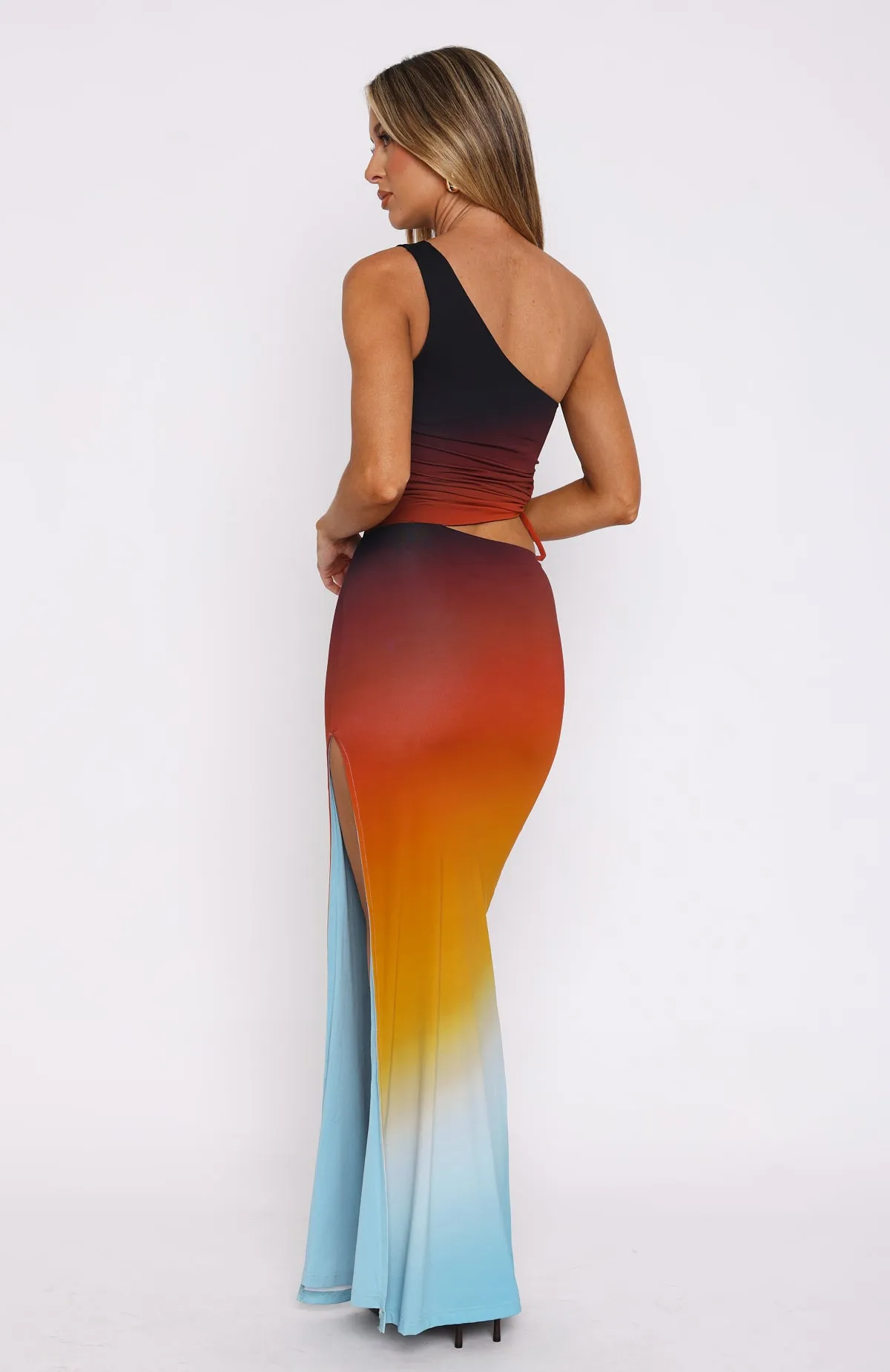 All Inclusive Maxi Dress Desert Ombre sold by White Fox Boutique product image thumbnail 4
