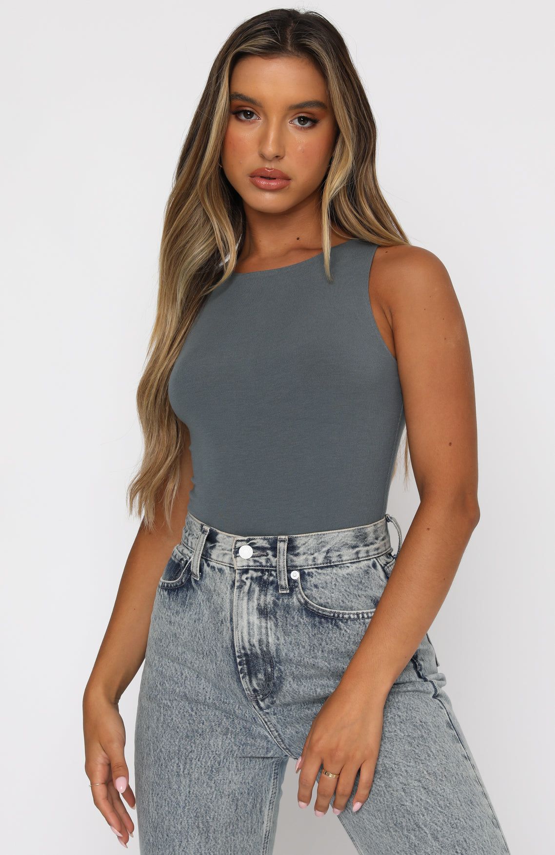 Playing To Win Bodysuit Petrol sold by White Fox Boutique product image thumbnail 4