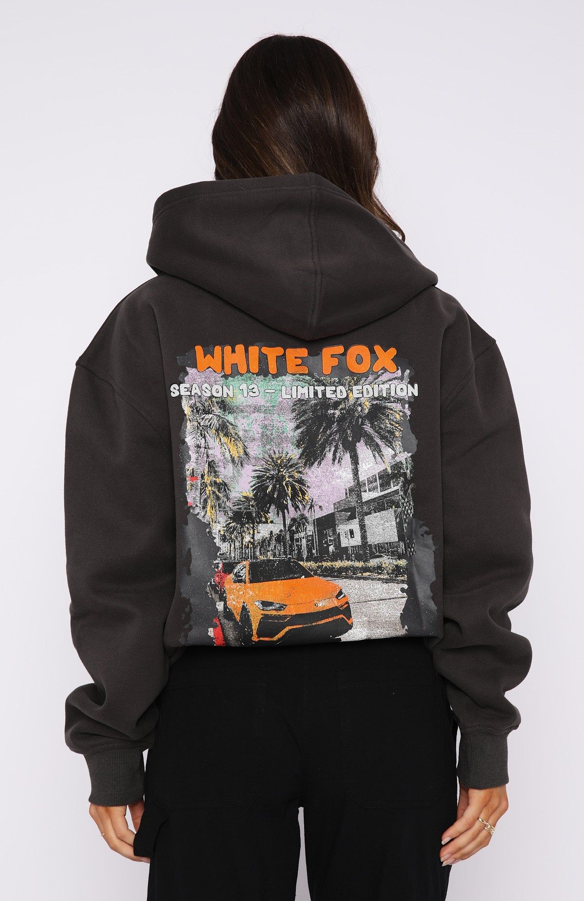 Season 13 Hoodie Charcoal sold by White Fox Boutique product image thumbnail 4