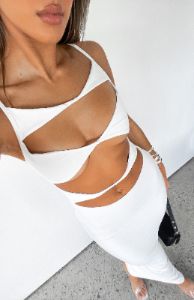 All I Want Is You Maxi Dress White sold by White Fox Boutique