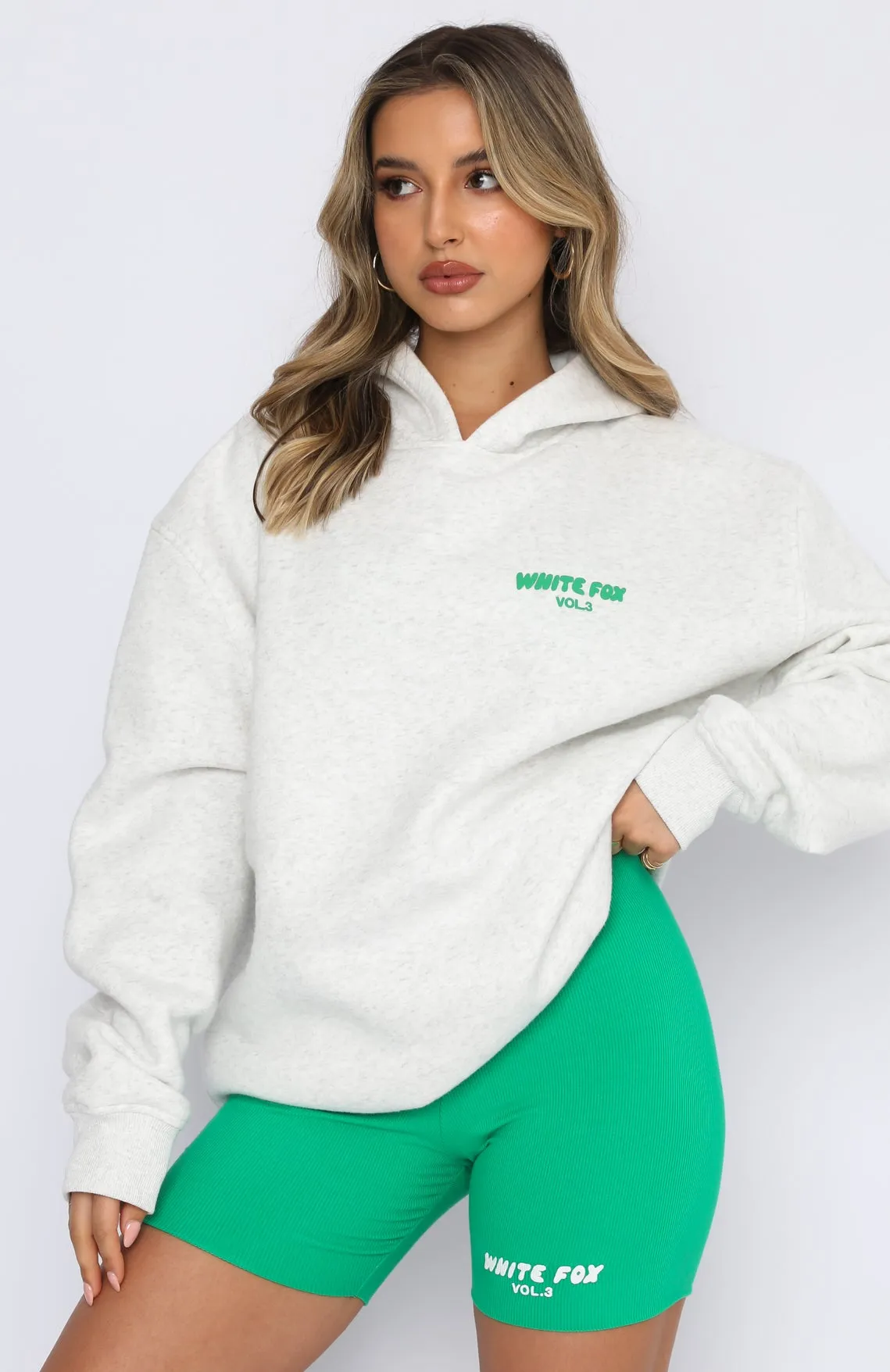 Offstage Hoodie Glacier Grey sold by White Fox Boutique product image thumbnail 2