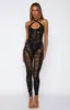 Take It Off Jumpsuit Black sold by White Fox Boutique