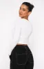 Only For Tonight Long Sleeve Top White sold by White Fox Boutique