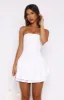 Early Hours Mini Dress White sold by White Fox Boutique