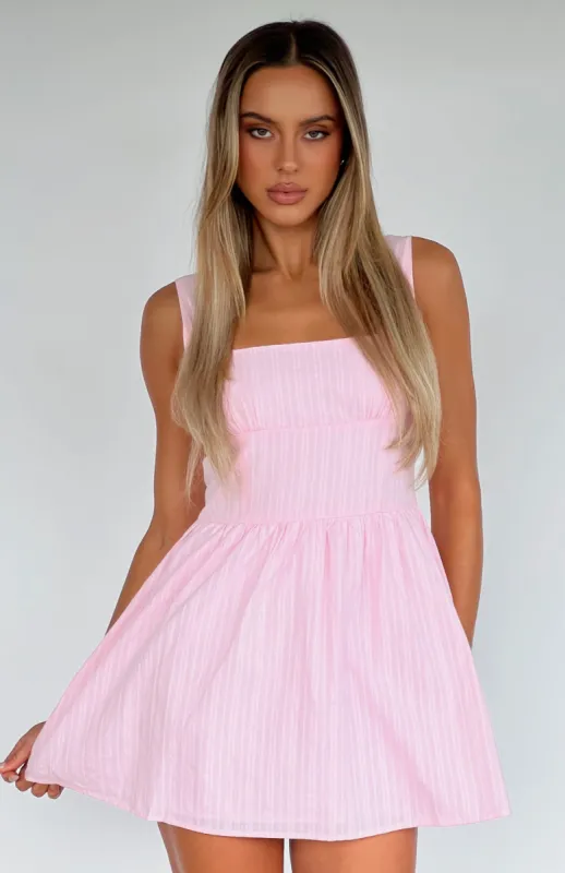 Trending Now Mini Dress Pink sold by White Fox Boutique
