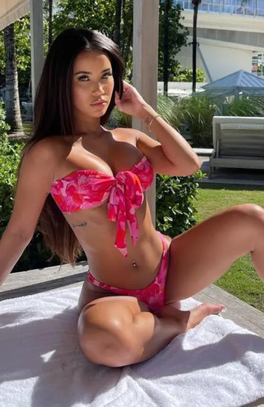 Girls Trip Bikini Top Rose Et Rouge Print sold by White Fox Boutique