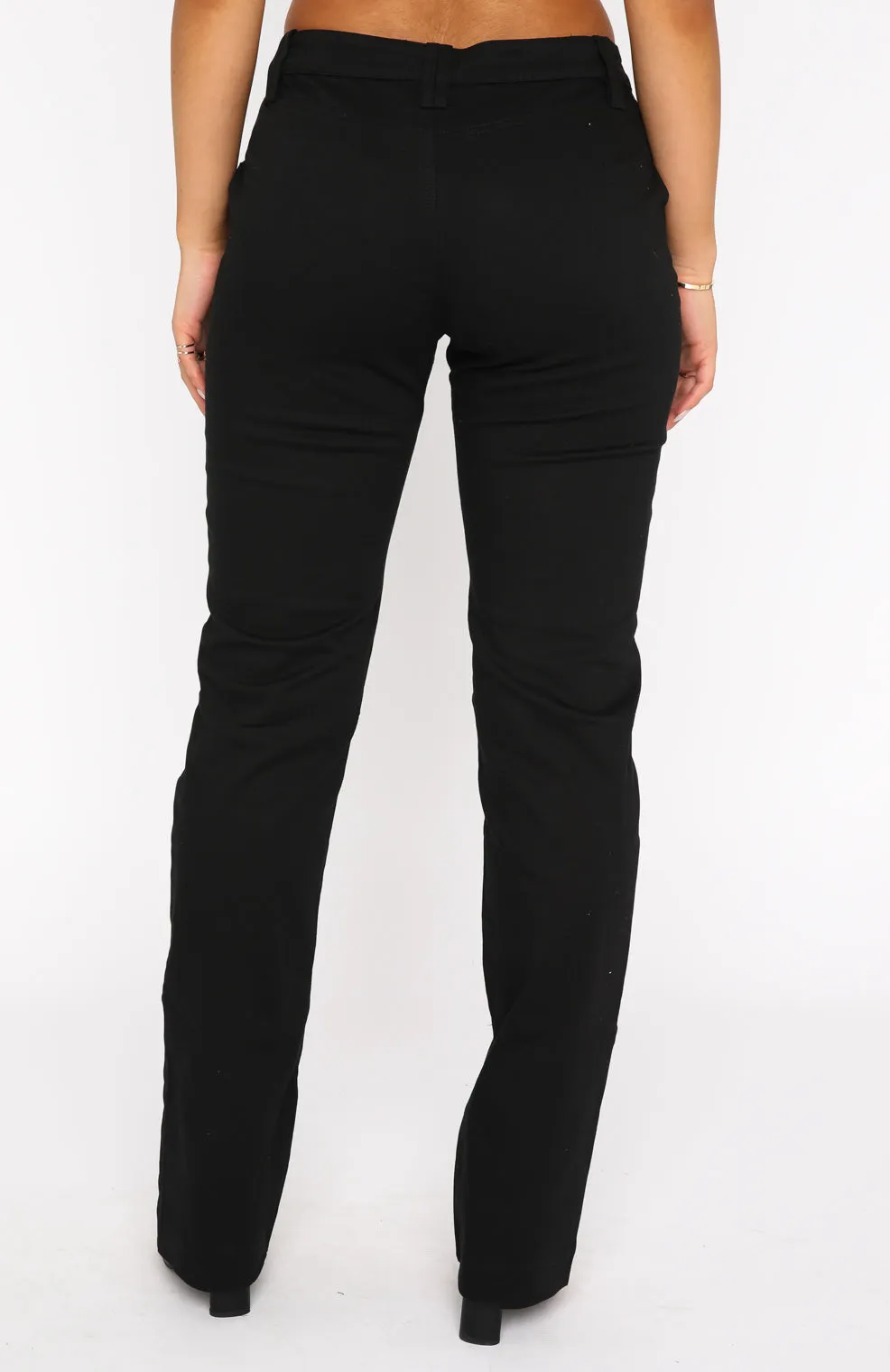 Good Intentions Pants Black sold by White Fox Boutique product image thumbnail 4