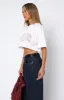 Let's Get Started Oversized Cropped Tee White sold by White Fox Boutique