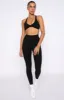 High Definition Sports Bra Black sold by White Fox Boutique