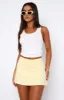 West Coast Love Mini Skort Butter sold by White Fox Boutique