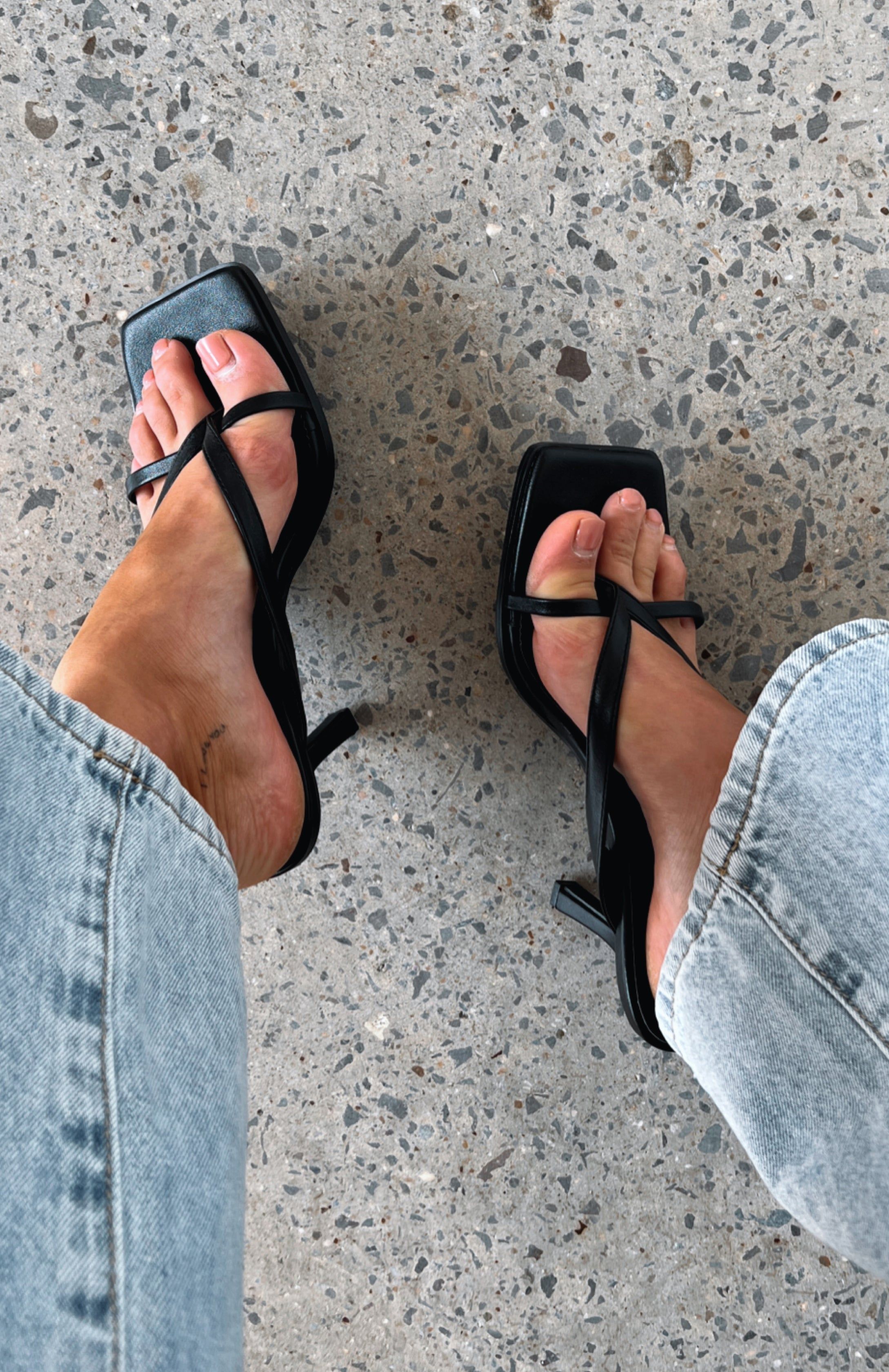 Cassie Heels Black sold by White Fox Boutique product image thumbnail 4