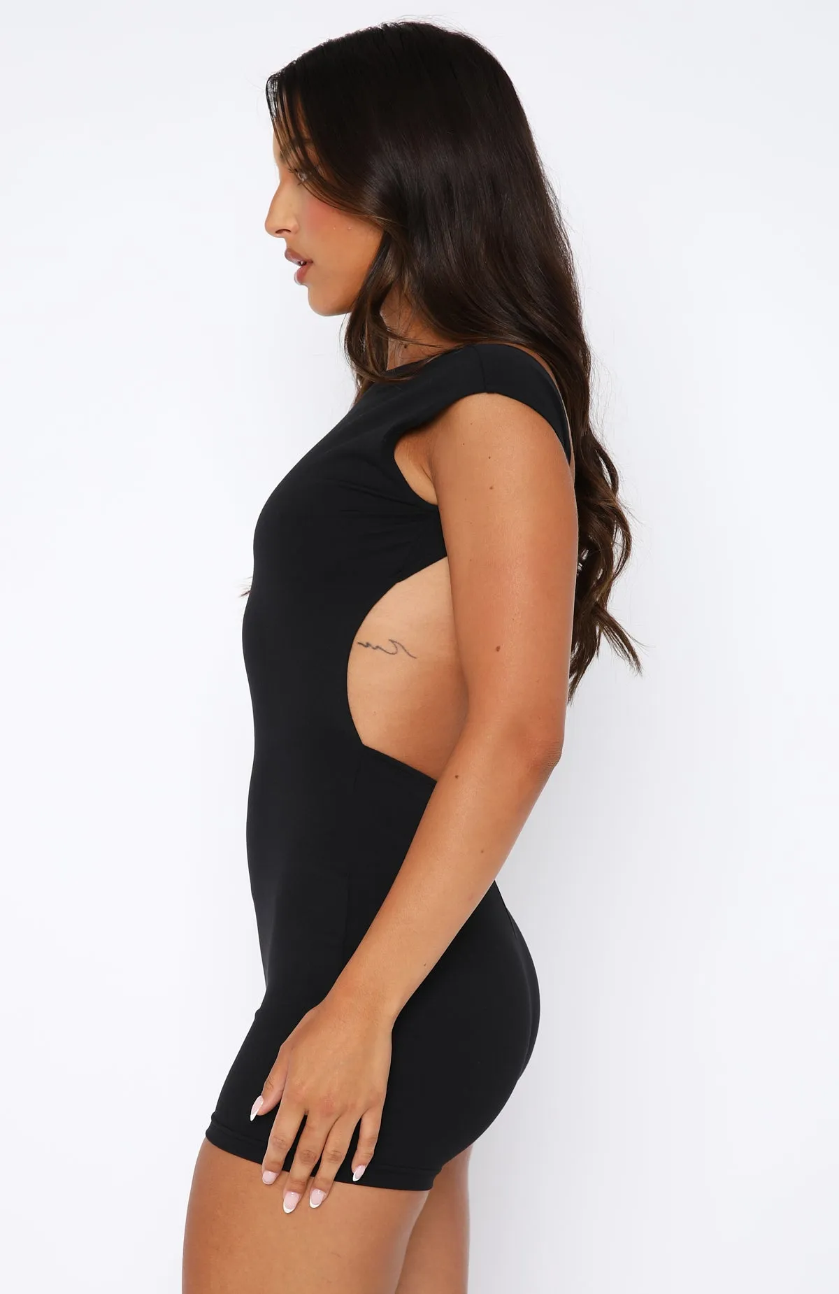 We Won't Stop Playsuit Black sold by White Fox Boutique product image thumbnail 3