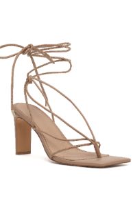 Vienna Heels Nude PU sold by White Fox Boutique