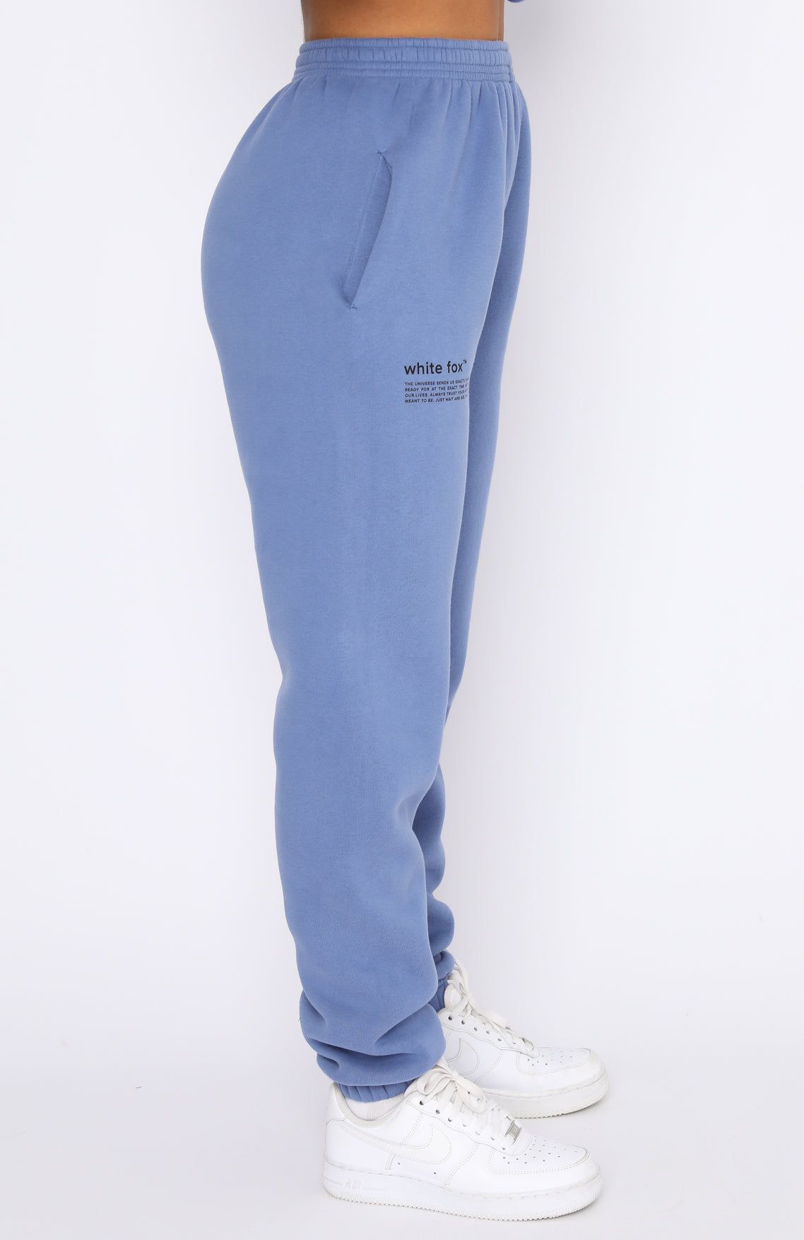 Do The Most Sweatpants Dusk Blue sold by White Fox Boutique product image thumbnail 3