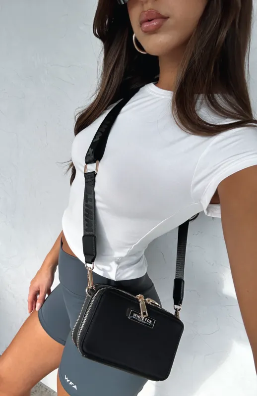 Rannie Crossbody Bag Black sold by White Fox Boutique