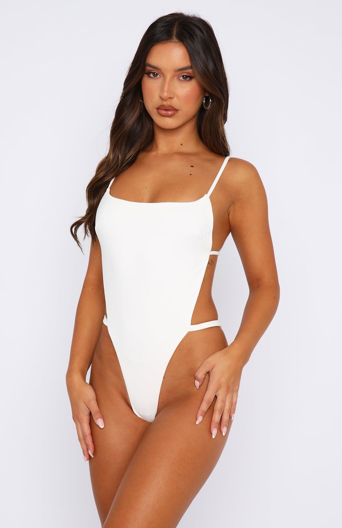 Start Dreaming Bodysuit White sold by White Fox Boutique product image thumbnail 2