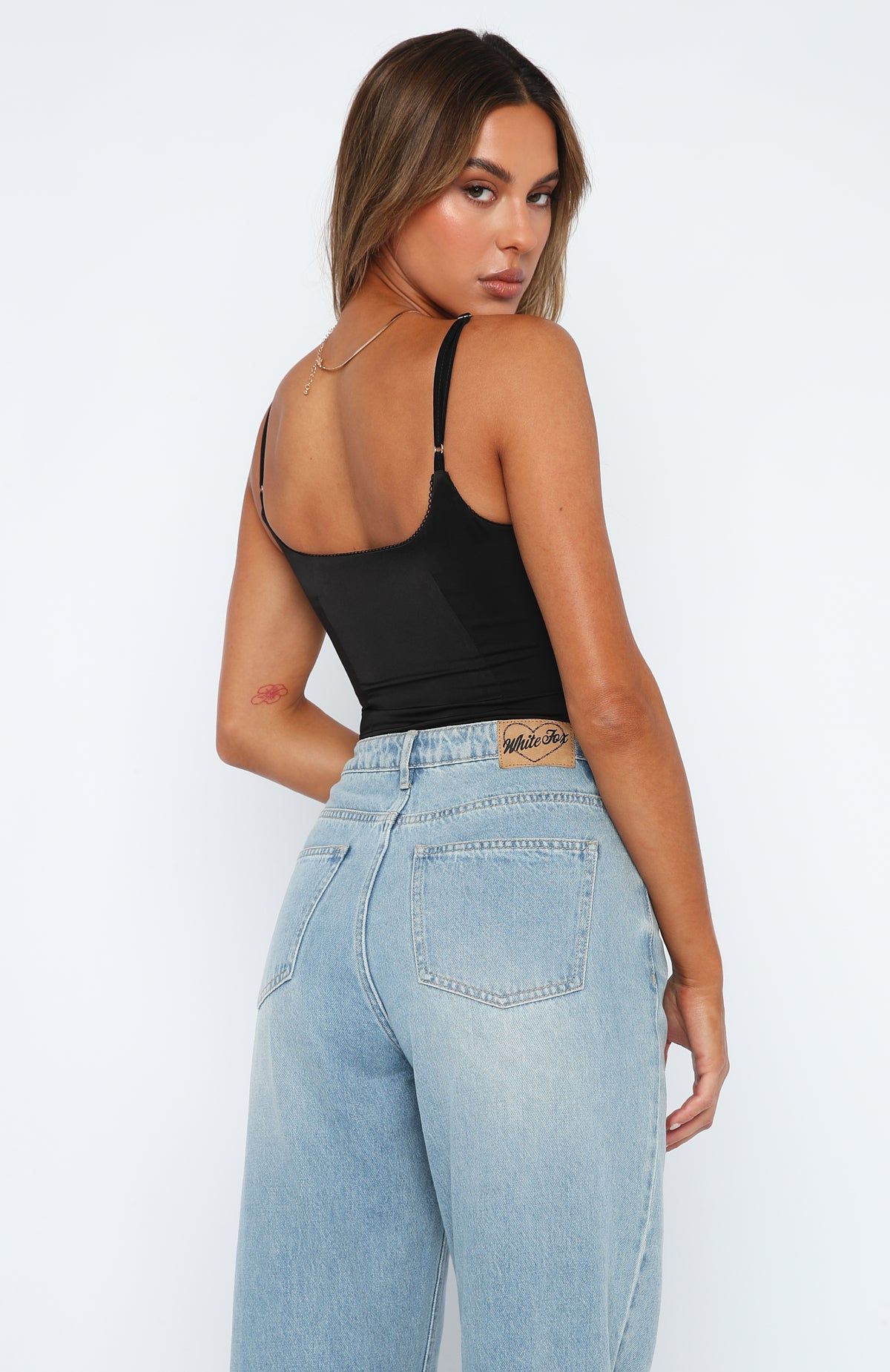 After Glow Bodysuit Black sold by White Fox Boutique product image thumbnail 6