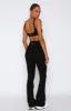 Allegro Flare Leggings Black sold by White Fox Boutique