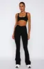 Allegro Flare Leggings Black sold by White Fox Boutique
