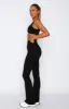 Allegro Flare Leggings Black sold by White Fox Boutique