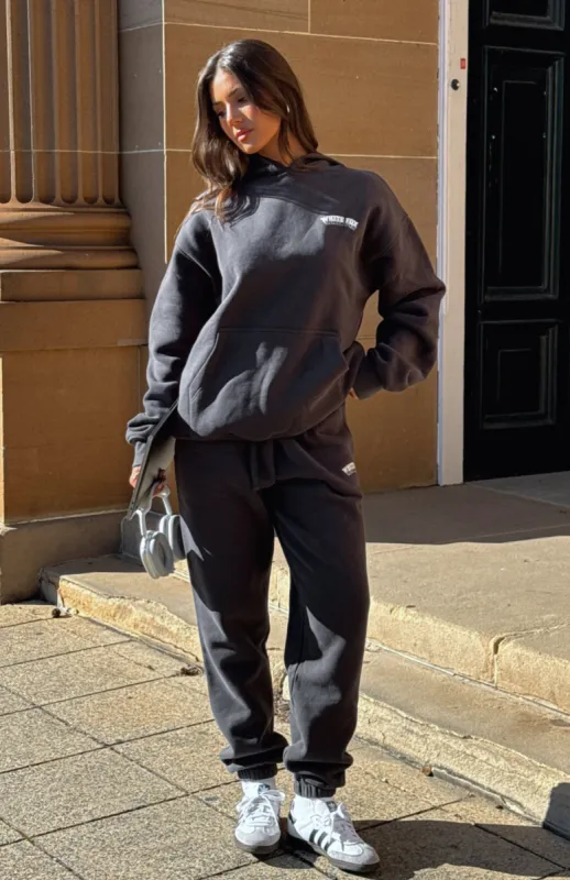 Out Of Line Sweatpants Charcoal sold by White Fox Boutique