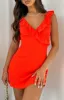 Doubt It Mini Dress Chilli sold by White Fox Boutique
