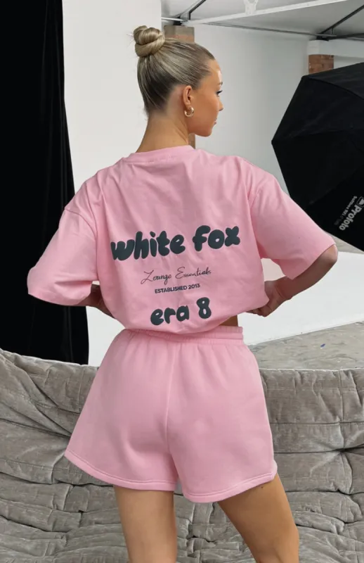 Era 8 Oversized Tee Marshmallow sold by White Fox Boutique
