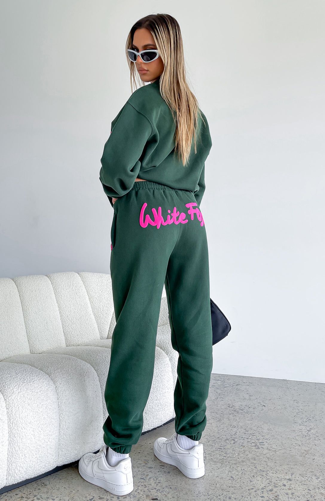 All Time Favourite Sweatpants Dark Green sold by White Fox Boutique