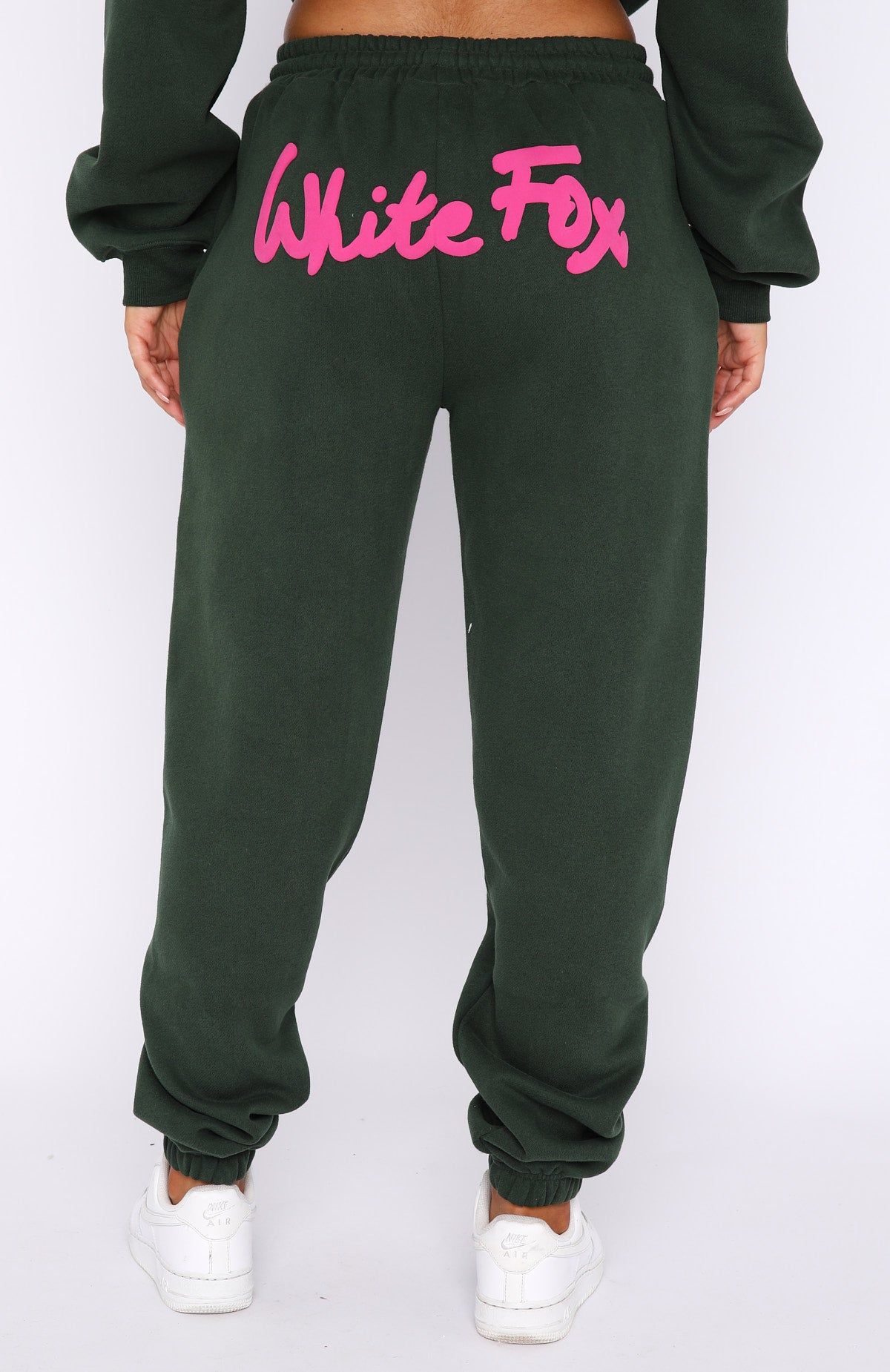 All Time Favourite Sweatpants Dark Green sold by White Fox Boutique product image thumbnail 4