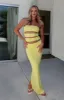 Midnight Rain Maxi Dress Lemon sold by White Fox Boutique