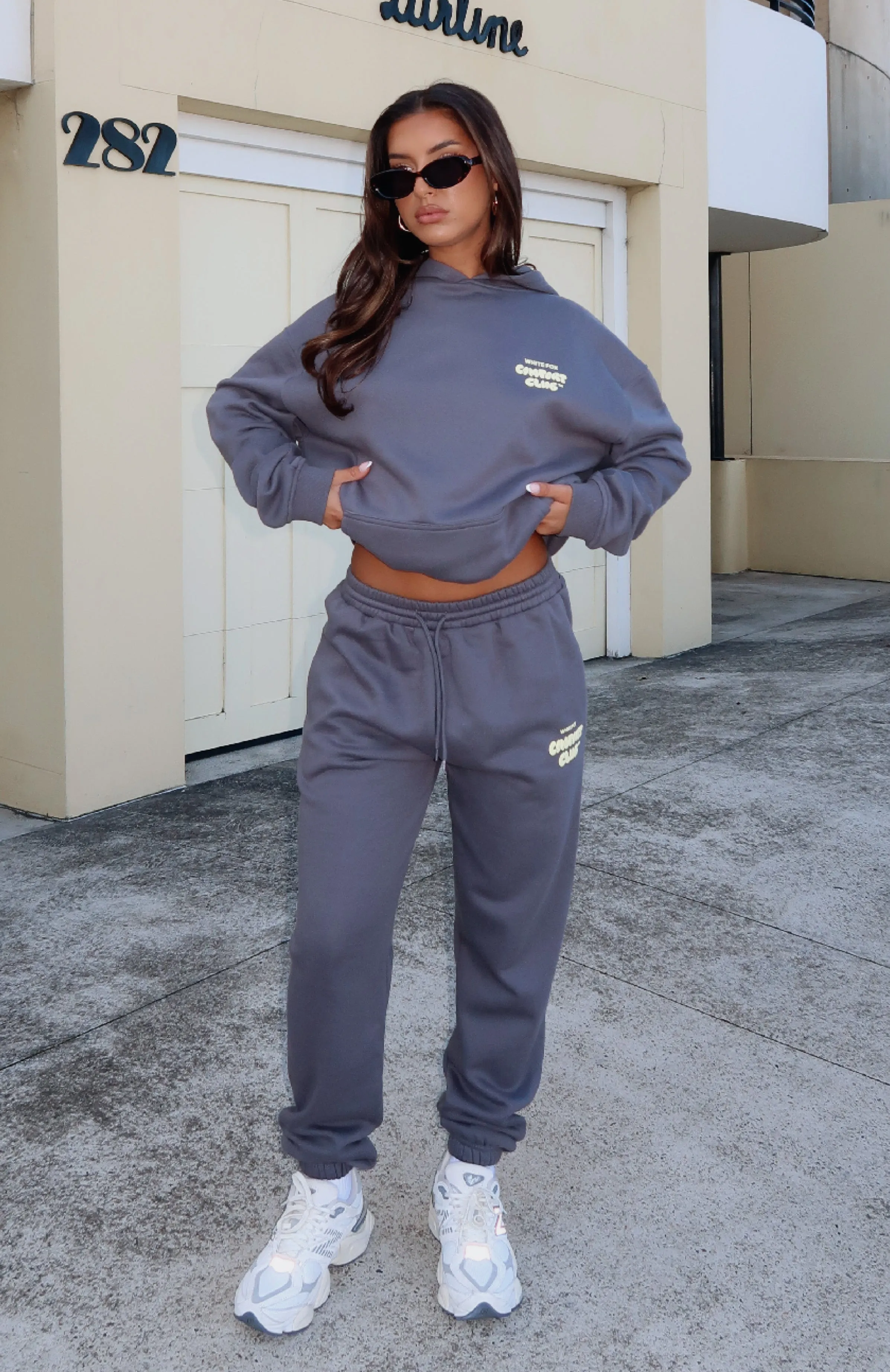 Comfort Club Sweatpants Stormy sold by White Fox Boutique