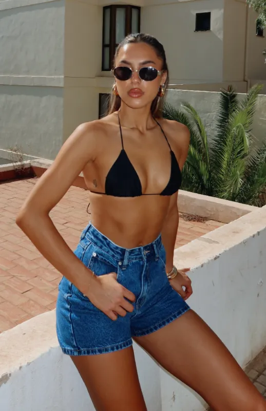 Giuliana Bikini Top Black sold by White Fox Boutique