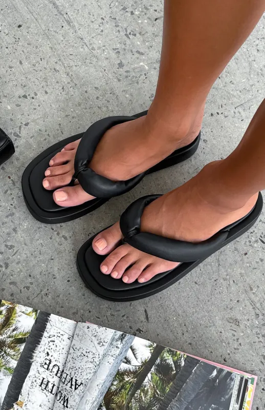 Rory Slides Black sold by White Fox Boutique