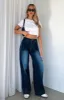 Energy Mid Rise Straight Leg Jeans Vintage Indigo sold by White Fox Boutique